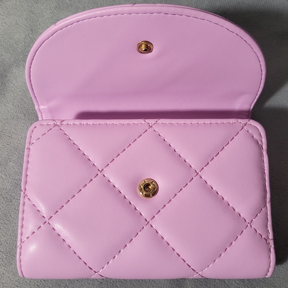 Quilted Wallet with Stars - Picture 7 of 16